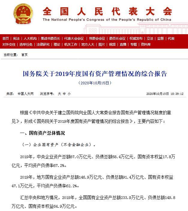 开云 开云真人APP“亮家底”!全国国有企业资产总额达2339万亿(图1) 开云 开云真人APP“亮家底”!全国国有企业资产总额达2339万亿(图1)