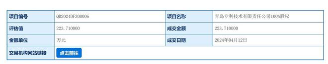 青岛31年历史的国有独资企业被华通集团以底价22371万元售出(图2) 青岛31年历史的国有独资企业被华通集团以底价22371万元售出(图2)